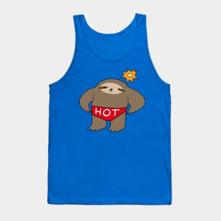 Hot Pants Sloth Tank Top